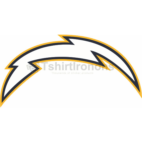 San Diego Chargers T-shirts Iron On Transfers N725 - Click Image to Close